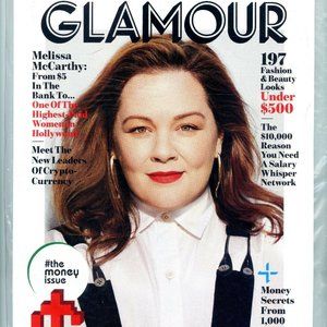 4️⃣/$12 May 2018 Glamour Magazine Melissa McCarthy